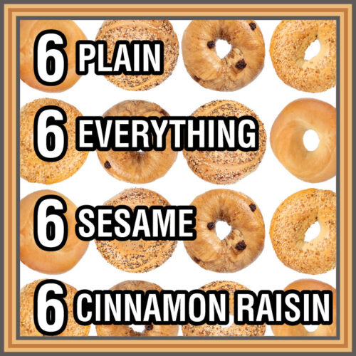 Bagel Sampler Showcase